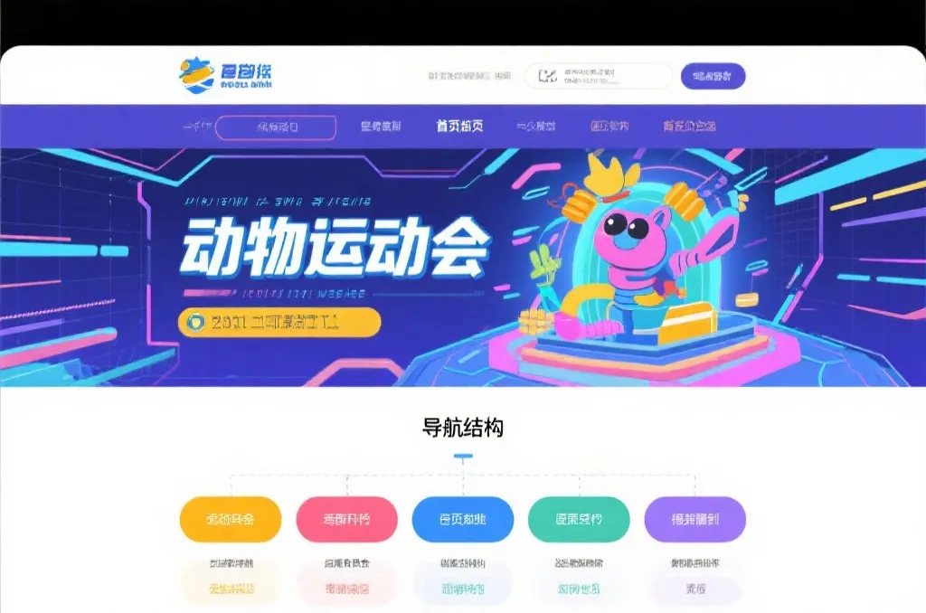 洞悉动物运动会官网入口：结构解析与信息系统背后的科技力量